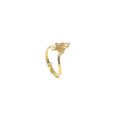 Gold ring with pearl