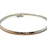 White gold bracelet