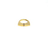 Guldring med diamanter