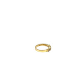Guldring med diamanter