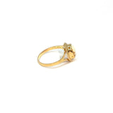 Guldring camé liten