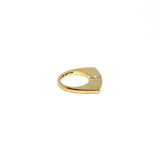 Guldring med diamanter