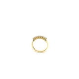 Guldring med diamanter