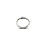 Vitguldsring med diamanter
