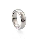 Smooth ring - semi-domed model with soft edge