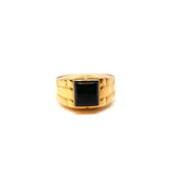 Ring med svart onyx